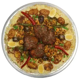 روبيان وكنعد تحت الجدر